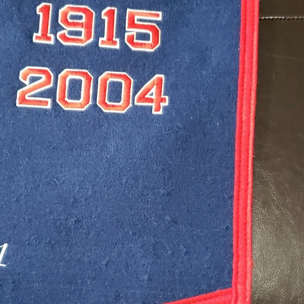 Boston Red Sox‎ World Series Champions Winning Streak Wool Blend large Banner